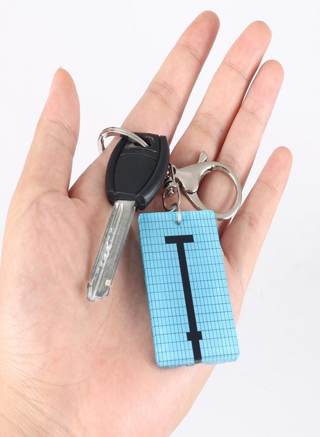 PLwelth Swim Pool Keychain Bag Charms for Handbags Funny Swim Pool Accessories for Women Men Swimming Lover Keychains Gifts for Keys Backpack Wallet Purse Cool Summer Gifts for Swimming Instructor - Image 3